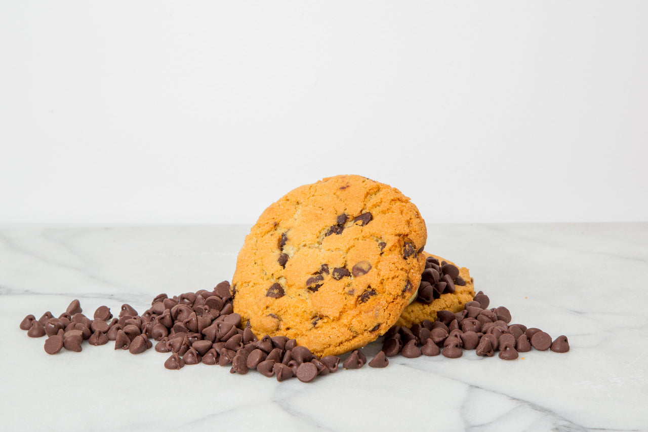 Big Chocolate Chip Cookies, VEGAN FRIENDLY, 4-pack (1 lb)