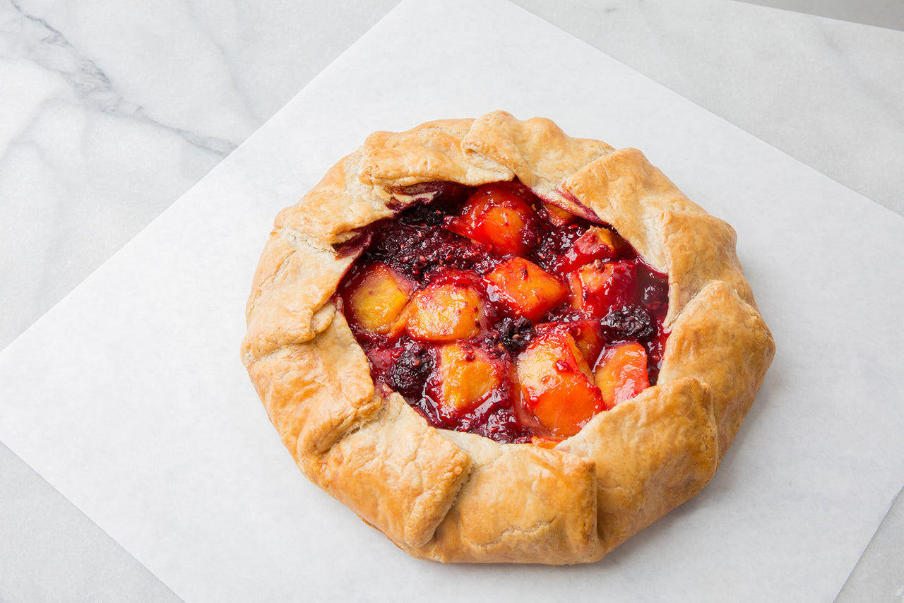 Raspberry Mango Pie (9 inch galette) – Sweetdragon Baking Company